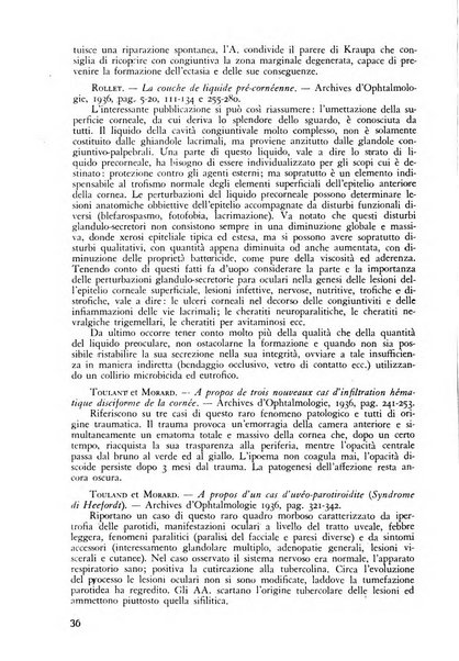 Lettura oftalmologica rivista mensile di oculistica pratica