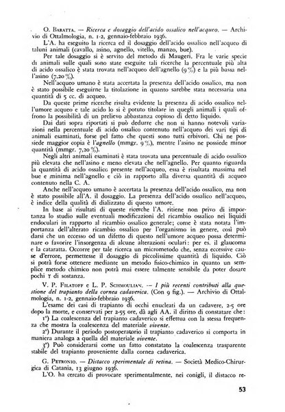 Lettura oftalmologica rivista mensile di oculistica pratica