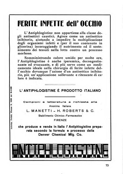 Lettura oftalmologica rivista mensile di oculistica pratica