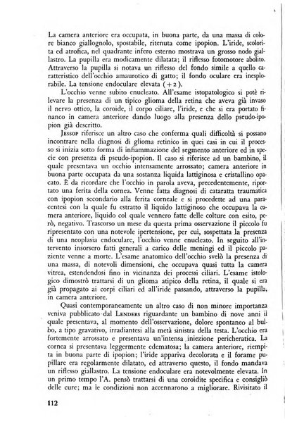 Lettura oftalmologica rivista mensile di oculistica pratica