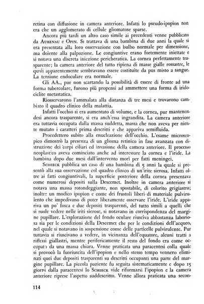 Lettura oftalmologica rivista mensile di oculistica pratica