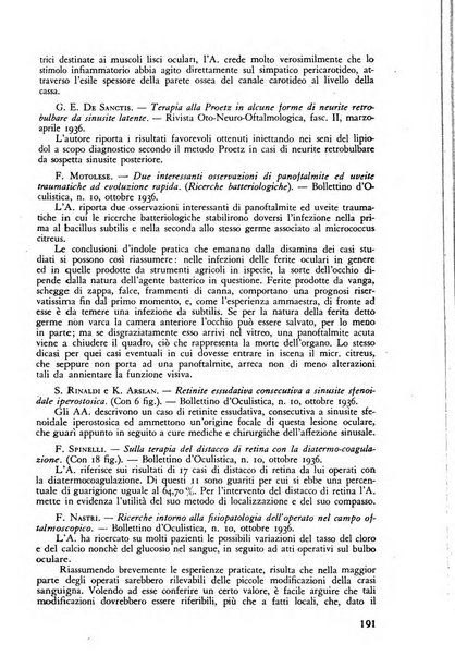 Lettura oftalmologica rivista mensile di oculistica pratica