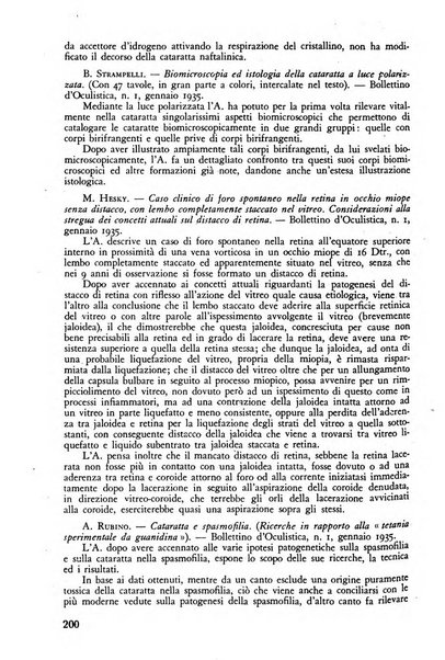 Lettura oftalmologica rivista mensile di oculistica pratica