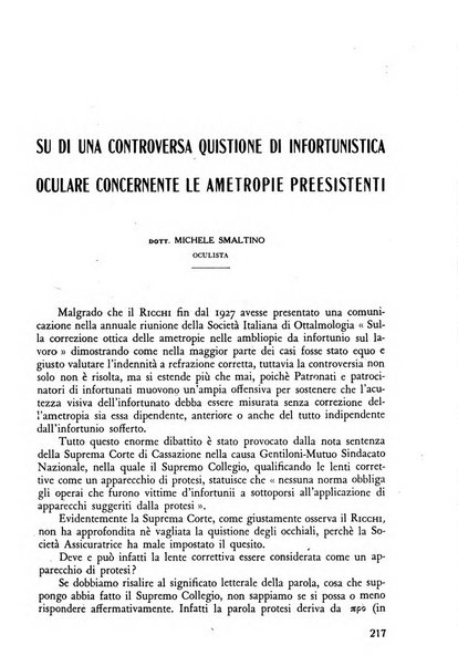 Lettura oftalmologica rivista mensile di oculistica pratica