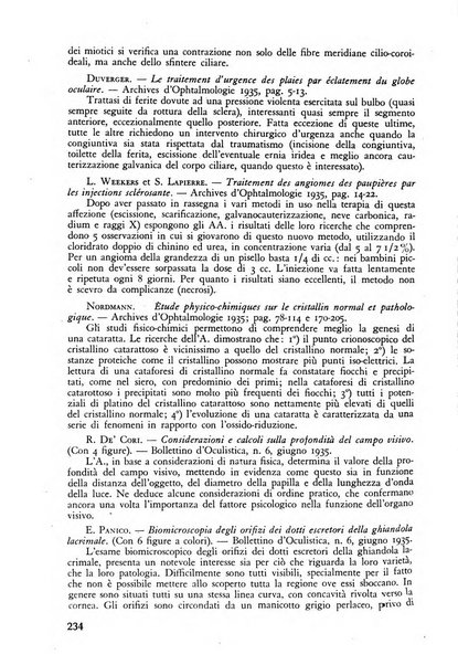 Lettura oftalmologica rivista mensile di oculistica pratica