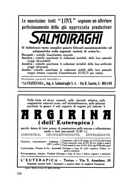 Lettura oftalmologica rivista mensile di oculistica pratica