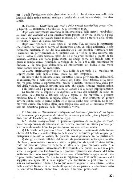 Lettura oftalmologica rivista mensile di oculistica pratica