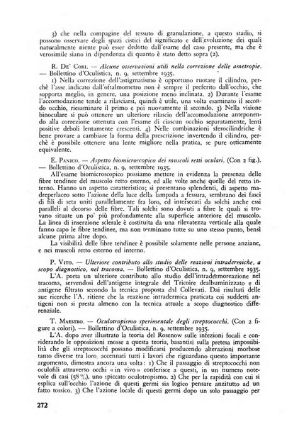 Lettura oftalmologica rivista mensile di oculistica pratica