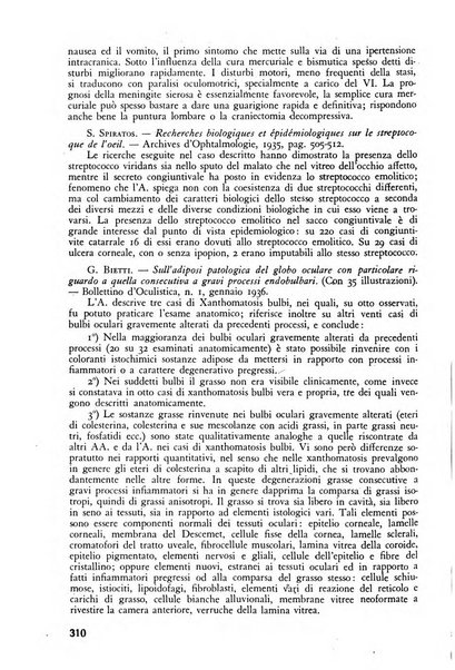 Lettura oftalmologica rivista mensile di oculistica pratica