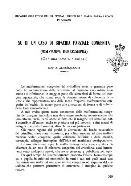 Lettura oftalmologica rivista mensile di oculistica pratica