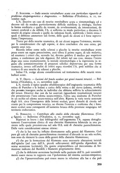 Lettura oftalmologica rivista mensile di oculistica pratica