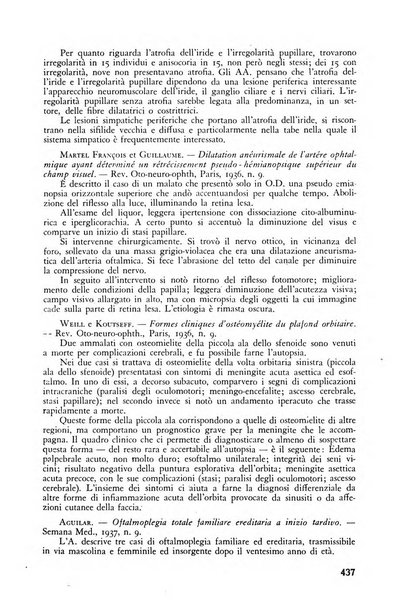 Lettura oftalmologica rivista mensile di oculistica pratica