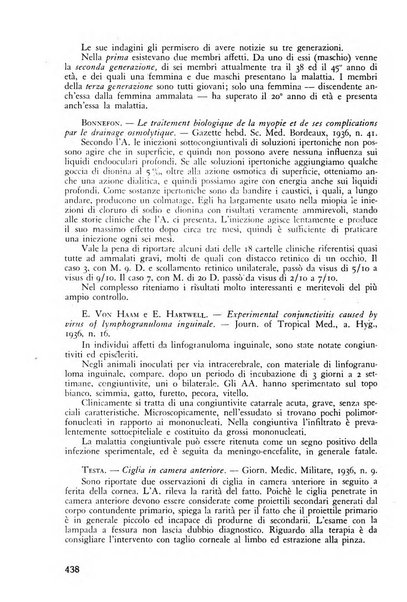 Lettura oftalmologica rivista mensile di oculistica pratica