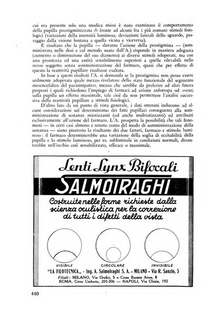 Lettura oftalmologica rivista mensile di oculistica pratica