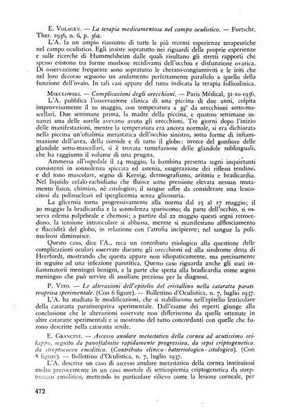 Lettura oftalmologica rivista mensile di oculistica pratica