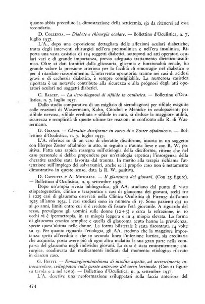 Lettura oftalmologica rivista mensile di oculistica pratica