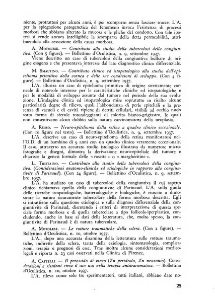 Lettura oftalmologica rivista mensile di oculistica pratica