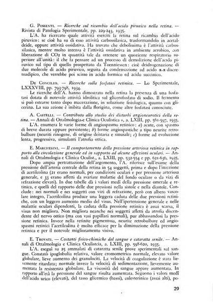 Lettura oftalmologica rivista mensile di oculistica pratica