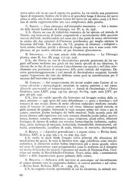 Lettura oftalmologica rivista mensile di oculistica pratica