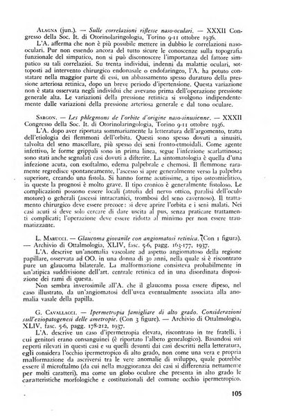 Lettura oftalmologica rivista mensile di oculistica pratica