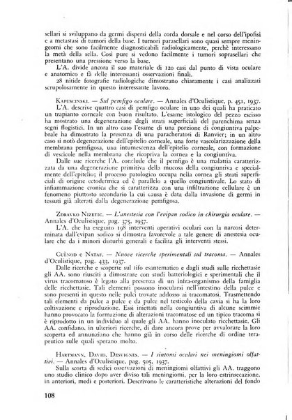 Lettura oftalmologica rivista mensile di oculistica pratica