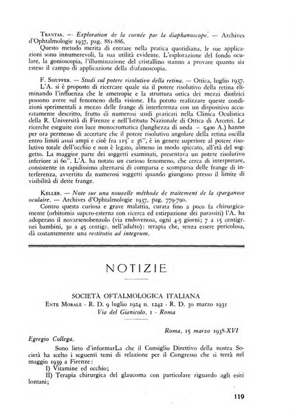 Lettura oftalmologica rivista mensile di oculistica pratica