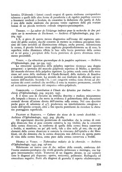 Lettura oftalmologica rivista mensile di oculistica pratica