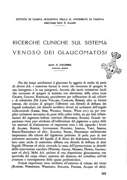 Lettura oftalmologica rivista mensile di oculistica pratica