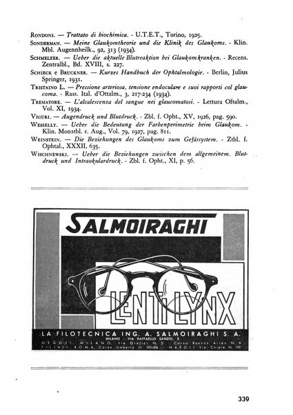 Lettura oftalmologica rivista mensile di oculistica pratica