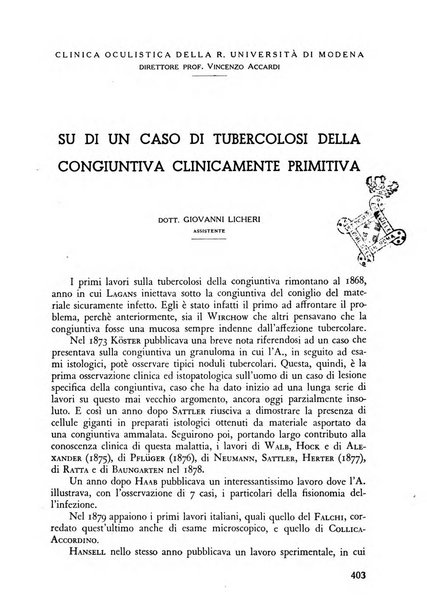 Lettura oftalmologica rivista mensile di oculistica pratica