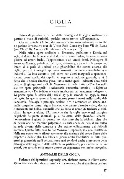 Lettura oftalmologica rivista mensile di oculistica pratica