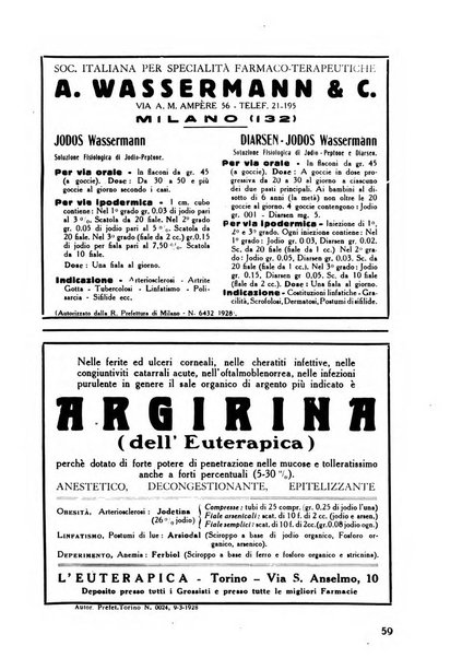 Lettura oftalmologica rivista mensile di oculistica pratica