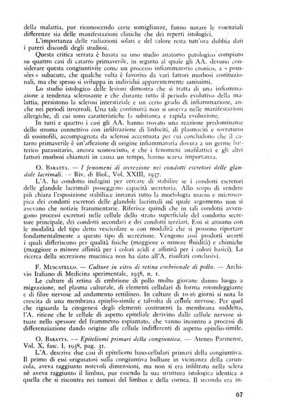 Lettura oftalmologica rivista mensile di oculistica pratica