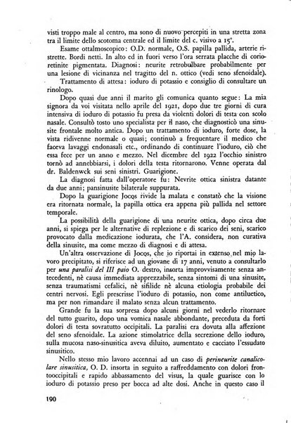 Lettura oftalmologica rivista mensile di oculistica pratica