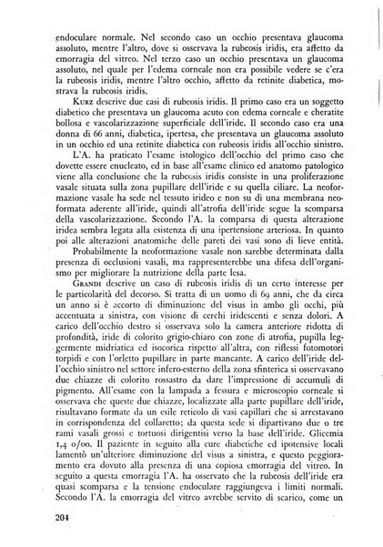 Lettura oftalmologica rivista mensile di oculistica pratica