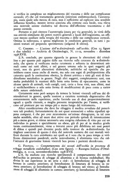 Lettura oftalmologica rivista mensile di oculistica pratica