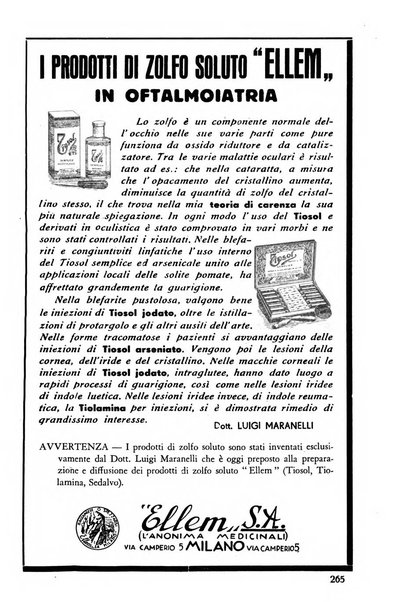 Lettura oftalmologica rivista mensile di oculistica pratica