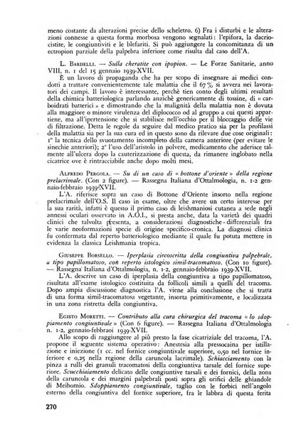 Lettura oftalmologica rivista mensile di oculistica pratica