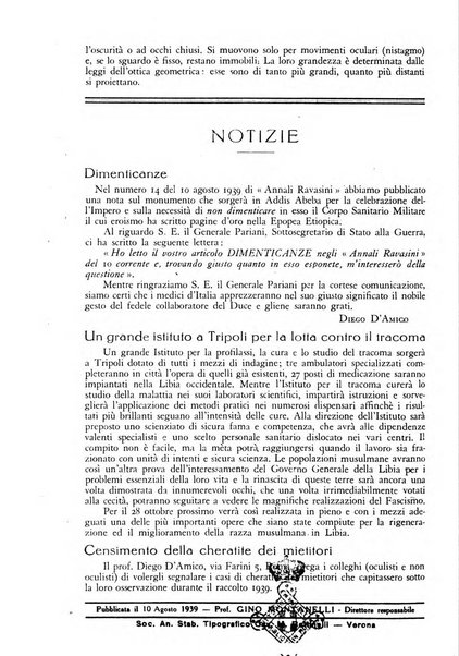 Lettura oftalmologica rivista mensile di oculistica pratica