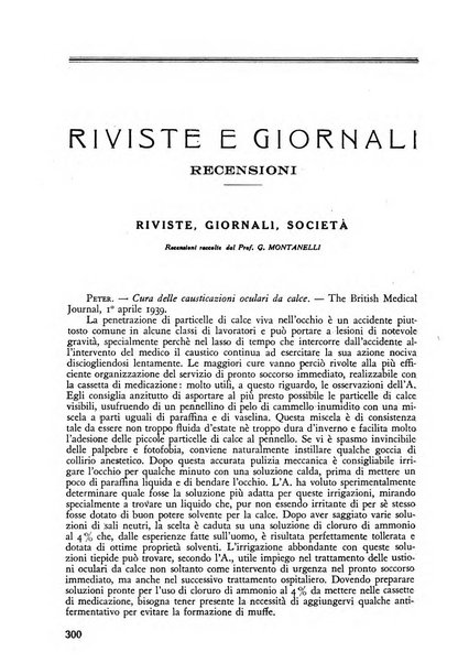 Lettura oftalmologica rivista mensile di oculistica pratica