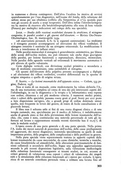 Lettura oftalmologica rivista mensile di oculistica pratica