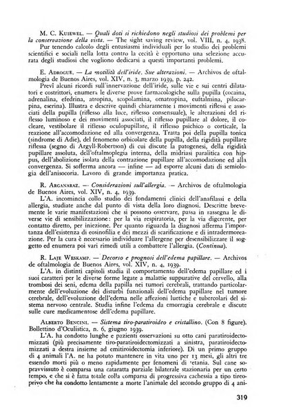 Lettura oftalmologica rivista mensile di oculistica pratica