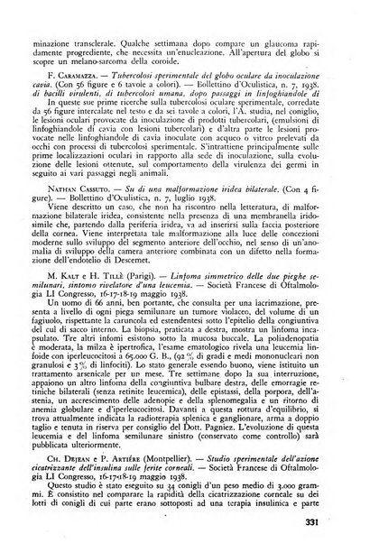 Lettura oftalmologica rivista mensile di oculistica pratica