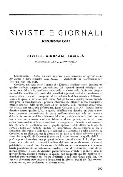 Lettura oftalmologica rivista mensile di oculistica pratica