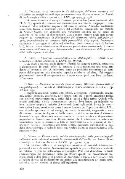 Lettura oftalmologica rivista mensile di oculistica pratica