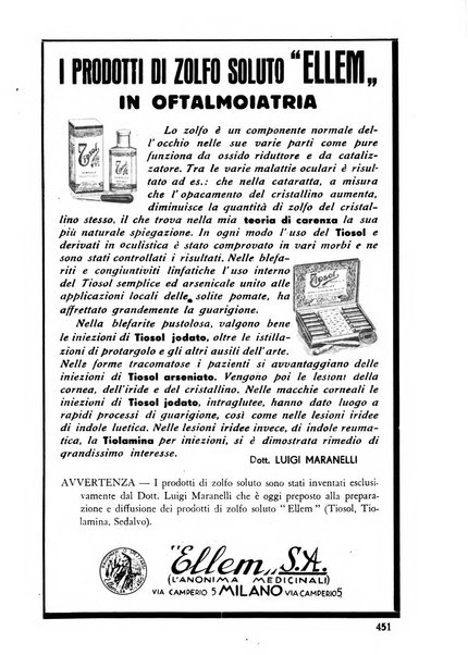 Lettura oftalmologica rivista mensile di oculistica pratica