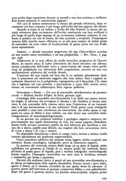 Lettura oftalmologica rivista mensile di oculistica pratica