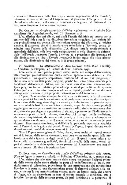 Lettura oftalmologica rivista mensile di oculistica pratica