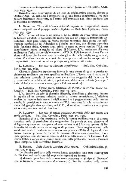 Lettura oftalmologica rivista mensile di oculistica pratica