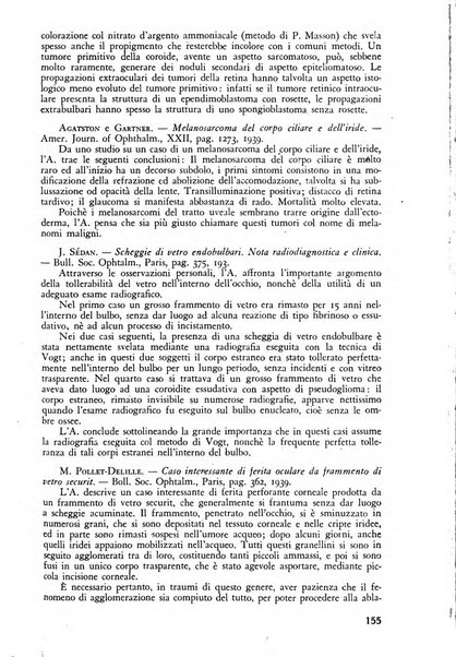 Lettura oftalmologica rivista mensile di oculistica pratica